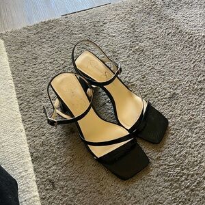 Black Jessica Simpson Heels Sandals